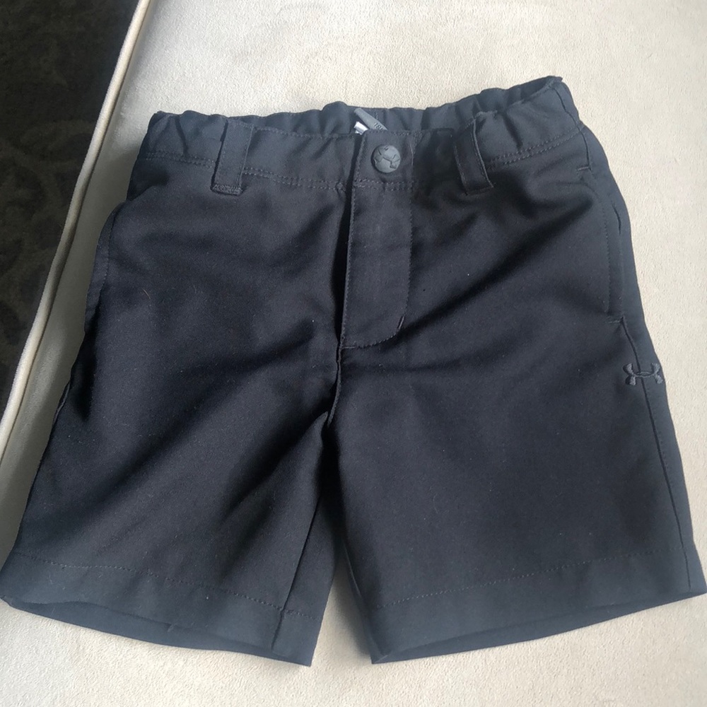 Toddler Black under armour shorts